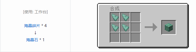 我的世界原版建筑方块合成表大全图片2026