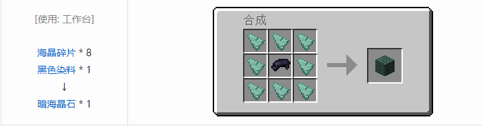 我的世界原版人工合成建筑方块合成表大全图片2026