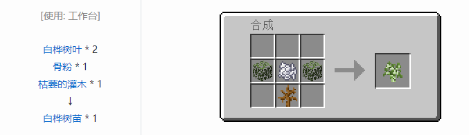 我的世界原版植物合成表大全图片2026