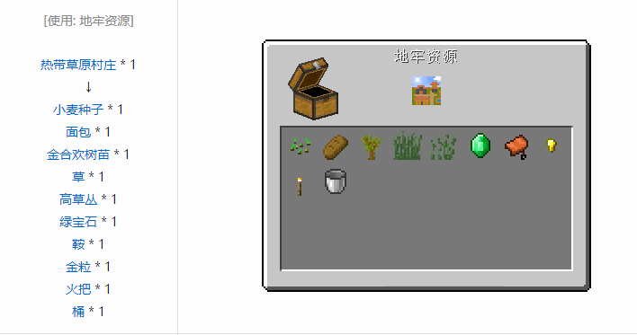 我的世界原版植物合成表大全图片2026