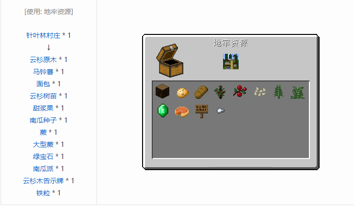 我的世界原版植物合成表大全图片2026