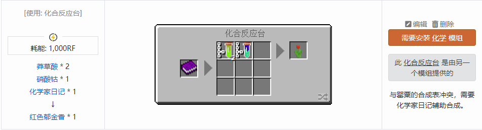 我的世界原版植物合成表大全图片2026