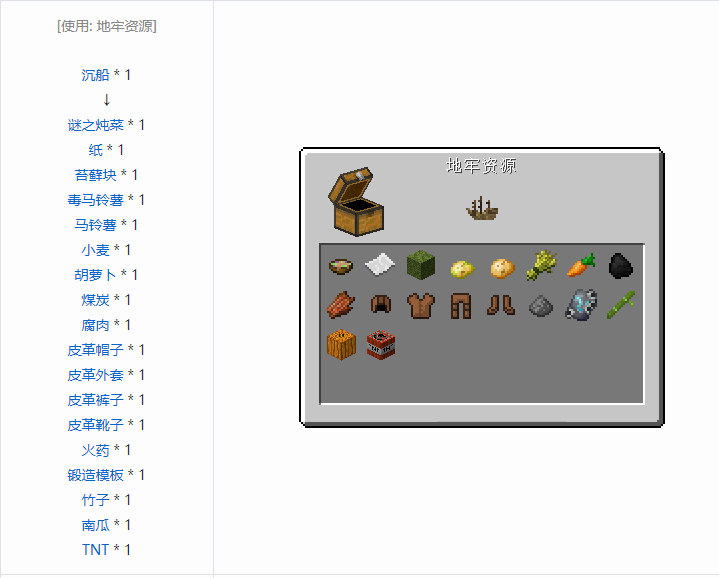 我的世界原版植物合成表大全图片2026