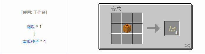 我的世界原版植物合成表大全图片2026