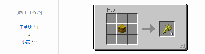 我的世界原版植物合成表大全图片2026