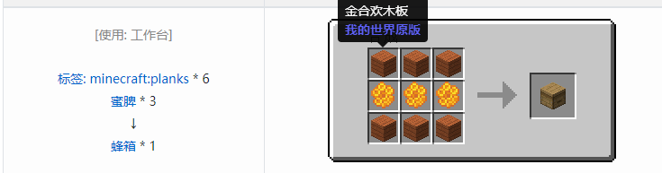 我的世界原版装置合成表大全图片2026