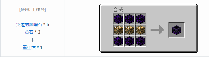 我的世界原版装置合成表大全图片2026