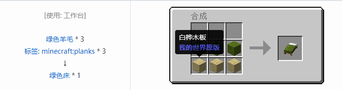 我的世界原版装置合成表大全图片2026