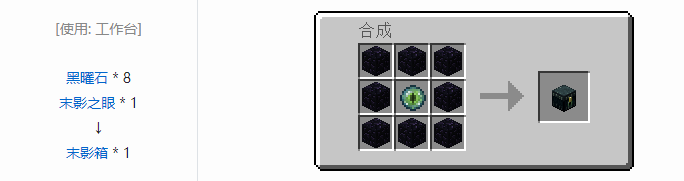 我的世界原版装置合成表大全图片2026