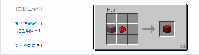 我的世界原版装置合成表大全图片2026