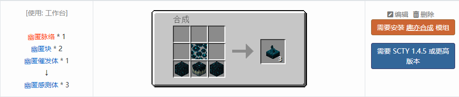 我的世界原版红石合成表大全图片2026