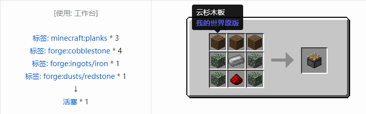 我的世界原版合成表大全图片2026