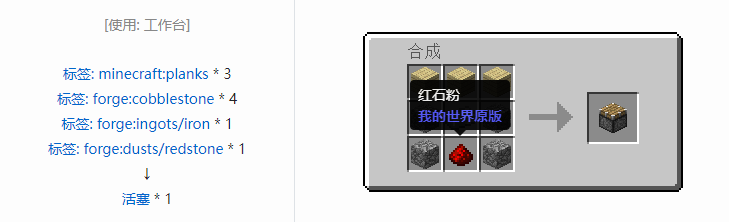 我的世界原版合成表大全图片2026