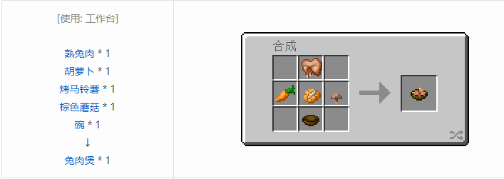 我的世界原版合成表大全图片2026