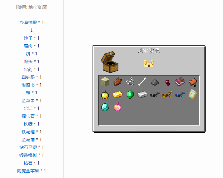 我的世界原版合成表大全图片2026