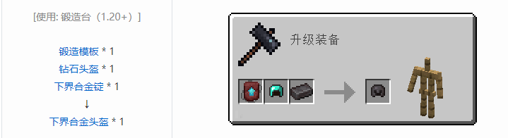 我的世界原版装备合成表大全图片2026