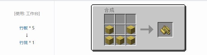 我的世界原版装备合成表大全图片2026