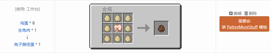 我的世界原版合成表大全图片2026