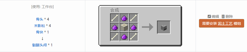 我的世界原版合成表大全图片2026