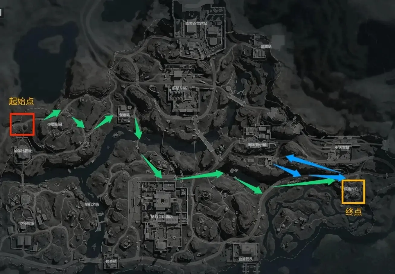 三角洲行动长弓溪谷阿萨拉送信小队在哪