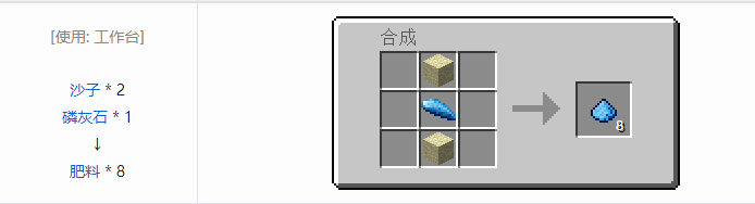 我的世界林业合成表大全2026