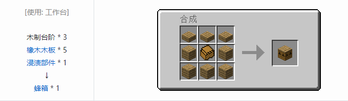 我的世界林业养蜂合成表大全2026