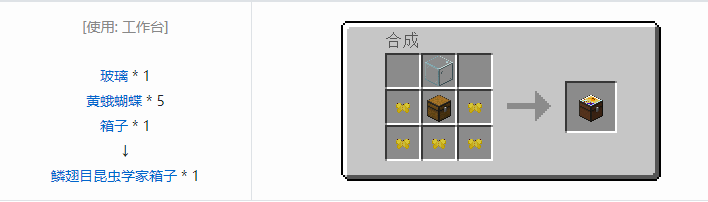 我的世界林业合成表大全2026