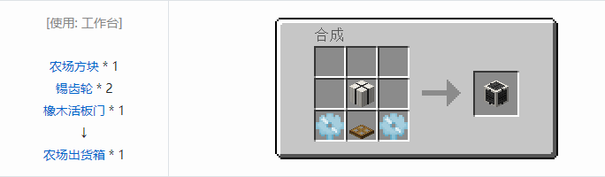 我的世界林业合成表大全2026