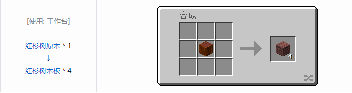 我的世界林业装饰品合成表大全2026