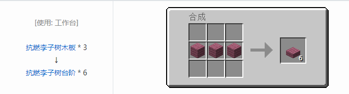 我的世界林业装饰品合成表大全2026