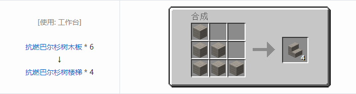 我的世界林业装饰品合成表大全2026