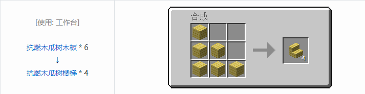 我的世界林业装饰品合成表大全2026