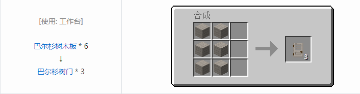 我的世界林业装饰品合成表大全2026