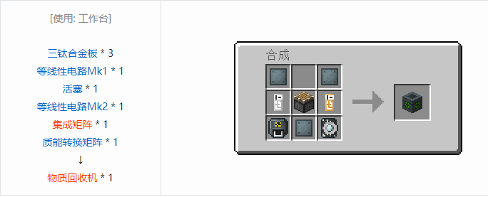 我的世界超能物质社区版合成表大全2026