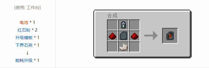 我的世界超能物质社区版合成表大全2026