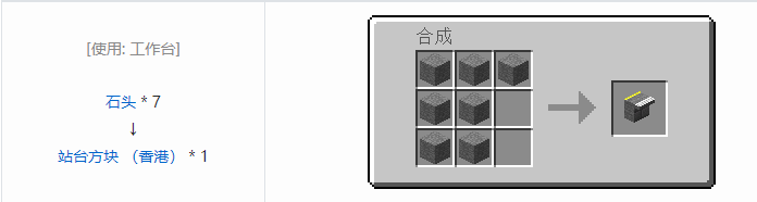 我的世界铁路合成表大全2026