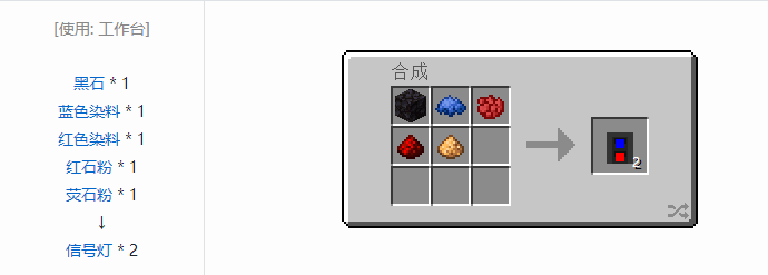 我的世界铁路合成表大全2026