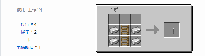 我的世界铁路合成表大全2026