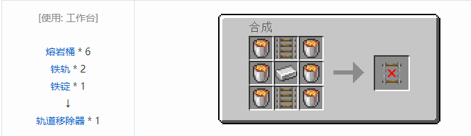 我的世界铁路合成表大全2026