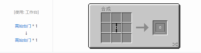 我的世界铁路合成表大全2026