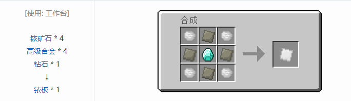 我的世界工业时代2经典版材料合成表大全2026