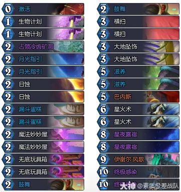 炉石传说34.4狂野模式巴风德卡组推荐