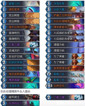 炉石传说34.4狂野模式奥丁战卡组推荐