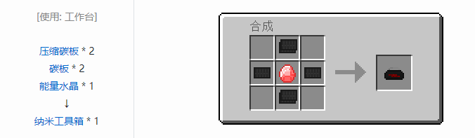 我的世界工业升级材料合成表大全2026