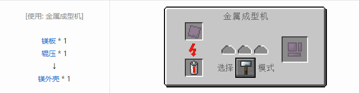 我的世界工业升级材料合成表大全2026