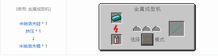 我的世界工业升级材料合成表大全2026