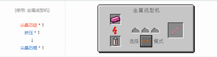 我的世界工业升级材料合成表大全2026