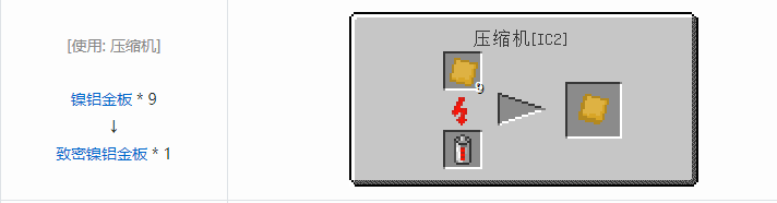 我的世界工业升级材料合成表大全2026