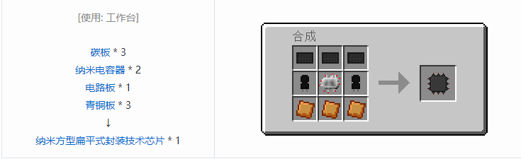 我的世界工业升级材料合成表大全2026