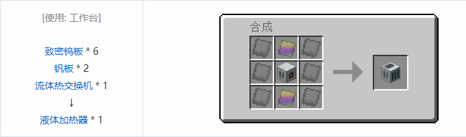 我的世界工业升级机器合成表大全2026